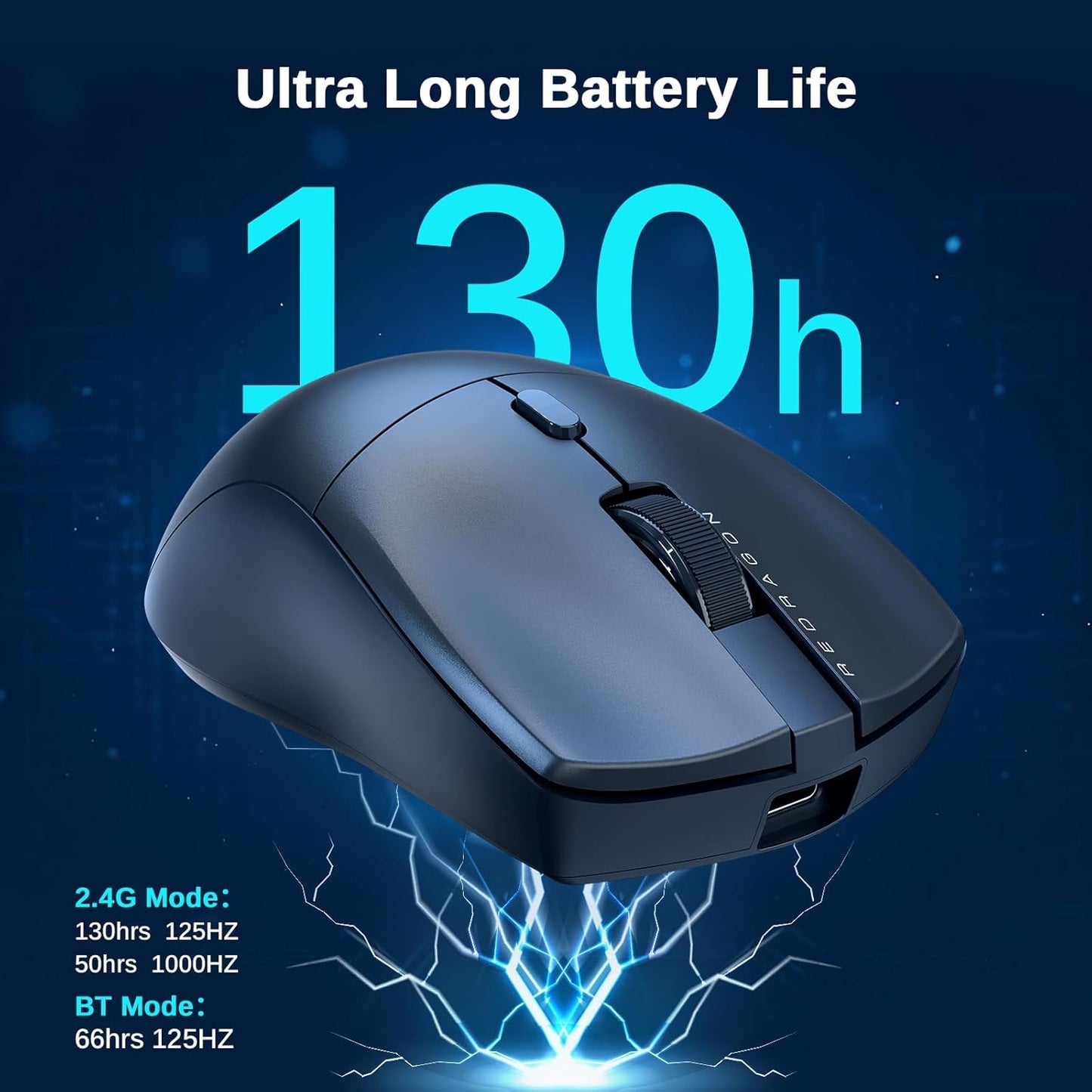 Redragon 3-Mode Wireless Gaming Mouse M815PRO