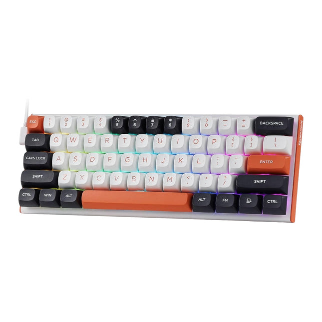 Redragon K683 Rapid Trigger HE Gaming Keyboard, 60% 61 Keys Wired Mechanical Keyboard w/Hyper-Fast Actuation, Dedicated Hall Effect Magnetic Switch, Actuation Point Adjustable, 8K Hz Polling Rate