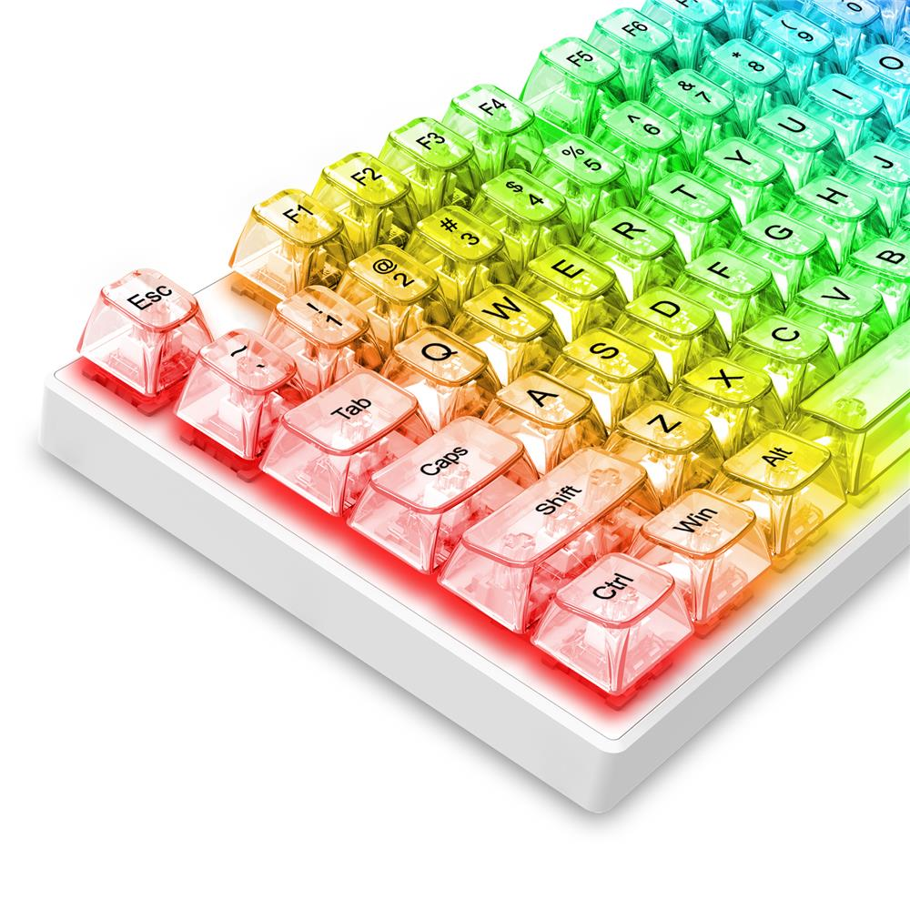 Redragon A137 Transparent keycaps 117 Keys – Redragon Jordan Redragon A137 Transparent keycaps 117 Keys – Redragon Jordan