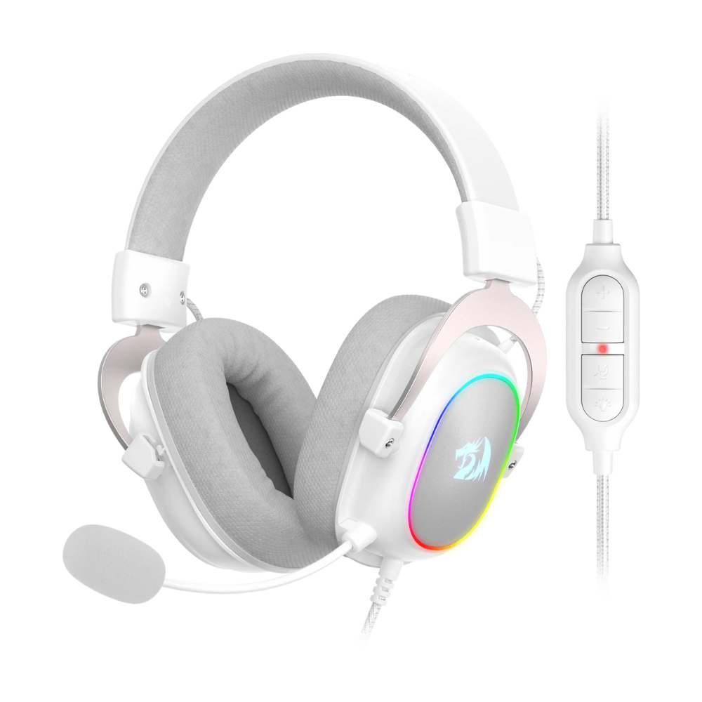 Redragon H510 ZEUS - X RGB White Wired Gaming Headset Headset 3.5 39 JOD