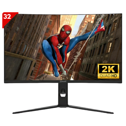 Redragon Q3212RVC 32’’ Fast VA-1500R Curved-2560*1440 (2K)-180Hz-DP1.4*2