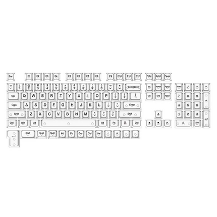 Redragon A137 Transparent keycaps 117 Keys Keyboard 20 JOD