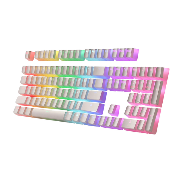 Redragon A130 Pudding Keycaps 104 Keys Keyboard 20 JOD