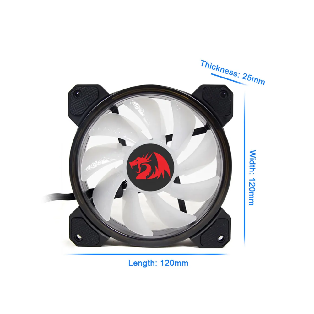 Redragon GC - F009 PC Cooling Fan Coolers & Power Supply 25 JOD