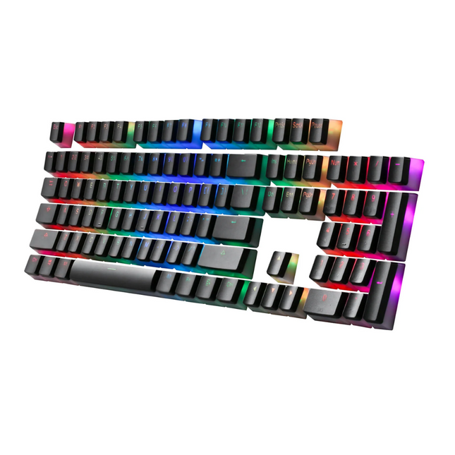 Redragon A130 Pudding Keycaps 104 Keys Keyboard 20 JOD