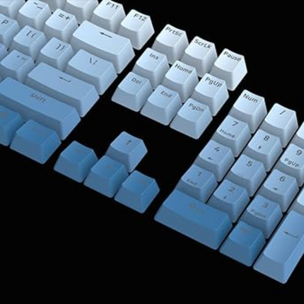 Redragon A134 Gradient Color Ombre Blue KeyCaps 104 Keys Keyboard 20 JOD