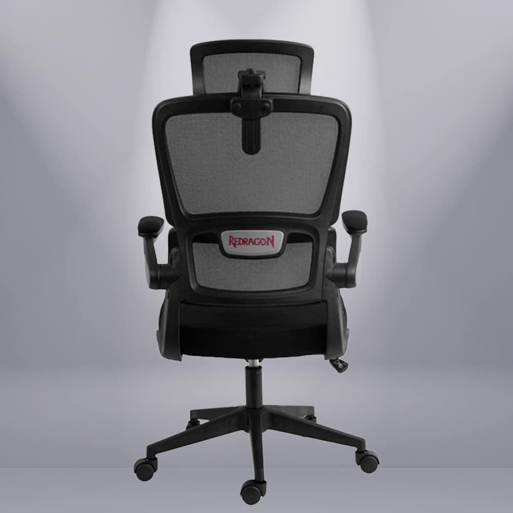 Redragon C214-B Hela Ergonomic Office Chair, Black | C214-W