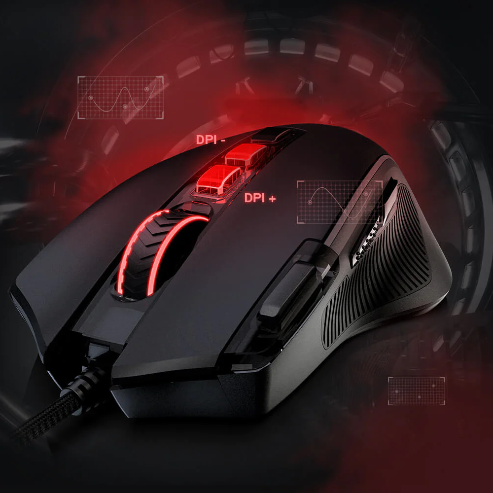 Redragon M612 Predator RGB optical Gaming Mouse Mouse 15 JOD