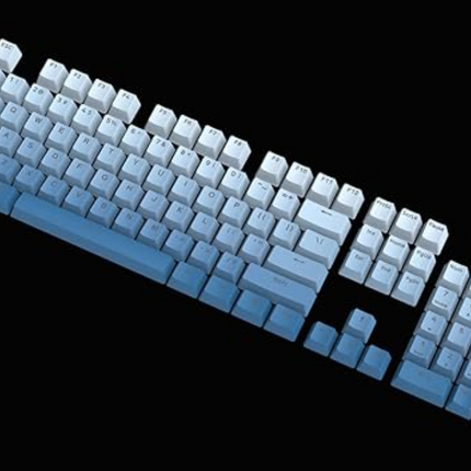 Redragon A134 Gradient Color Ombre Blue KeyCaps 104 Keys Keyboard 20 JOD