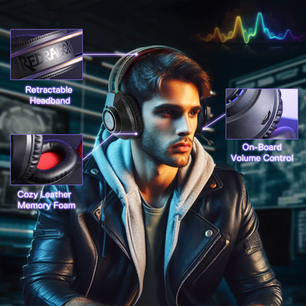 Redragon H231 SCREAM Wired Gaming Headset Audio 20 JOD