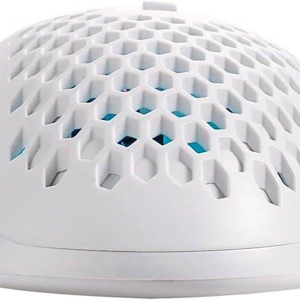 REDRAGON Mouse Gamer Storm Pro M808w-ks White Wireless, Honeycomb Shape, Wireless, 2.4GHz, USB Dongle/USB Wiring, 16000dpi - 8 Programmable Buttons - Redragon Jordan
