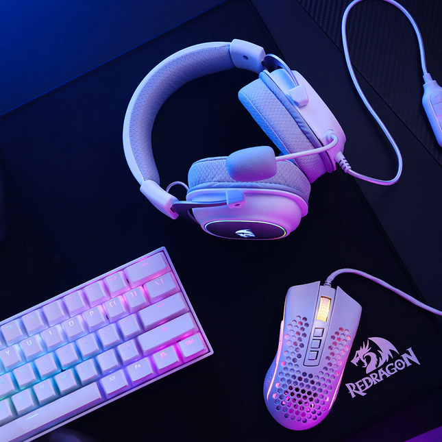 Redragon H510 ZEUS - X RGB White Wired Gaming Headset Headset 3.5 39 JOD
