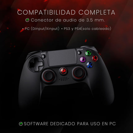 Control Gamer Redragon Juno G818 Wireless Bluetooth