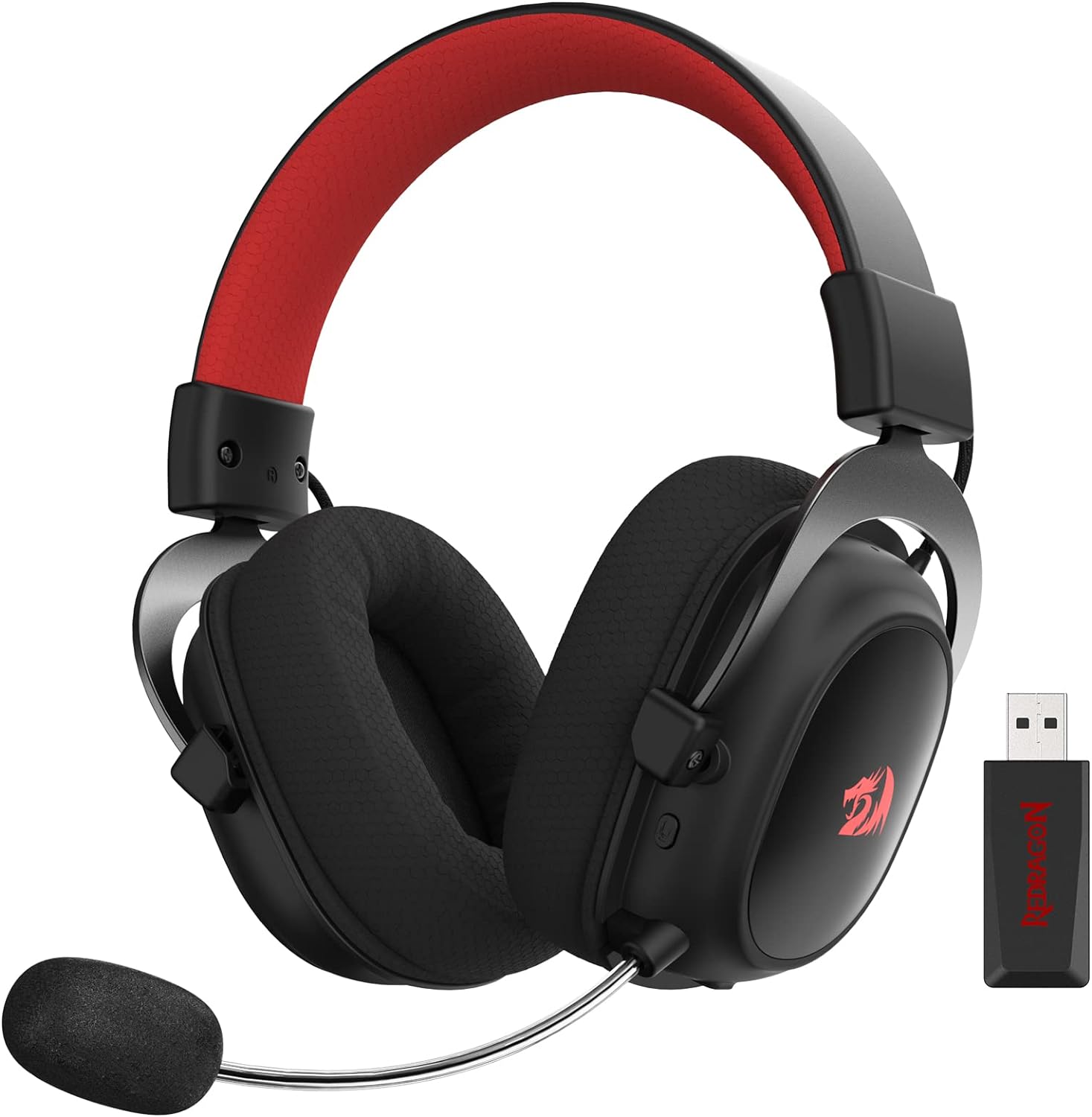 Redragon H510 PRO Zeus-X RGB Wireless Gaming Headset - 7.1 Surround Sound