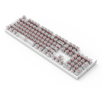 Redragon A137 Transparent keycaps 117 Keys Keyboard 20 JOD