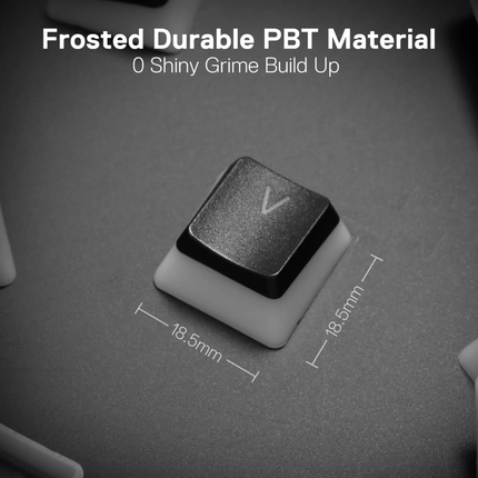 Redragon A130 Pudding Keycaps 104 Keys Keyboard 20 JOD