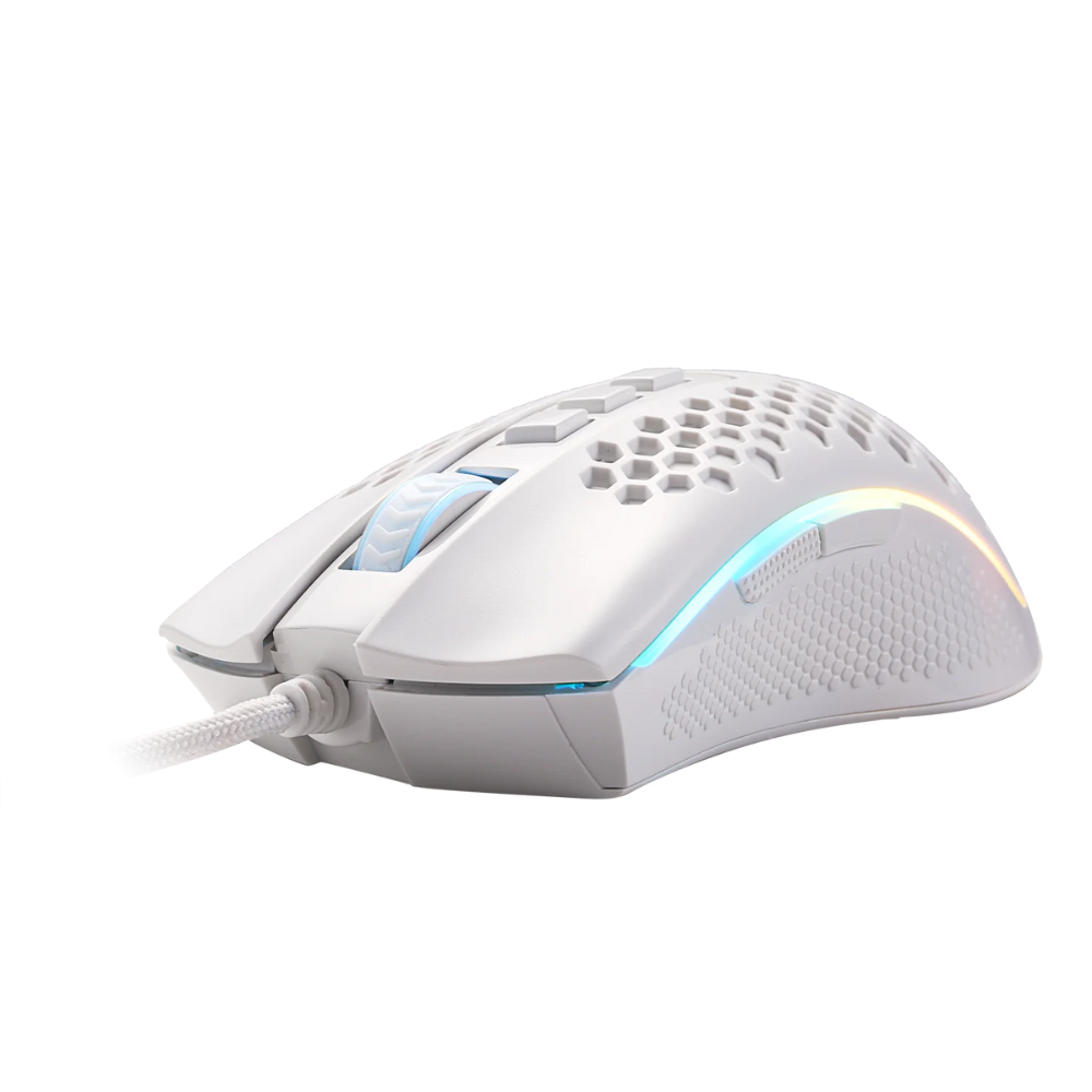 Redragon M808 Storm White Lightweight RGB Gaming Mouse Mouse 15 JOD