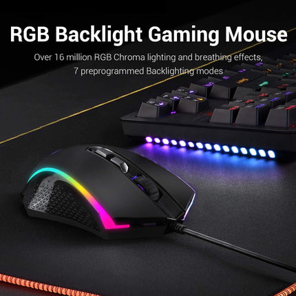 Redragon S113 Gaming Keyboard Mouse Combo Wired Mechanical