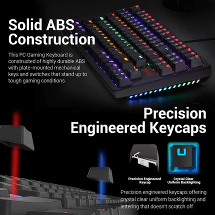 Redragon S113 Gaming Keyboard Mouse Combo Wired Mechanical