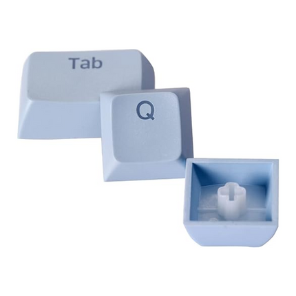Redragon A134 Gradient Color Ombre Blue KeyCaps 104 Keys Keyboard 20 JOD