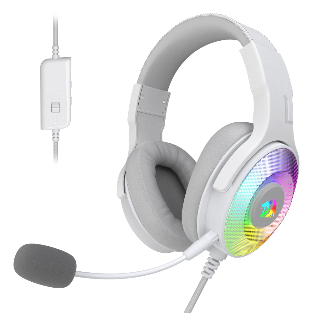 PANDORA H350 White RGB Headset Headset 3.5 25 JOD