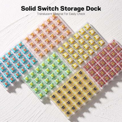 Redragon A113 Bullet-B Tactile Mechanical Switch, 3-Pin Plate Mounted Blue Switches Equivalent