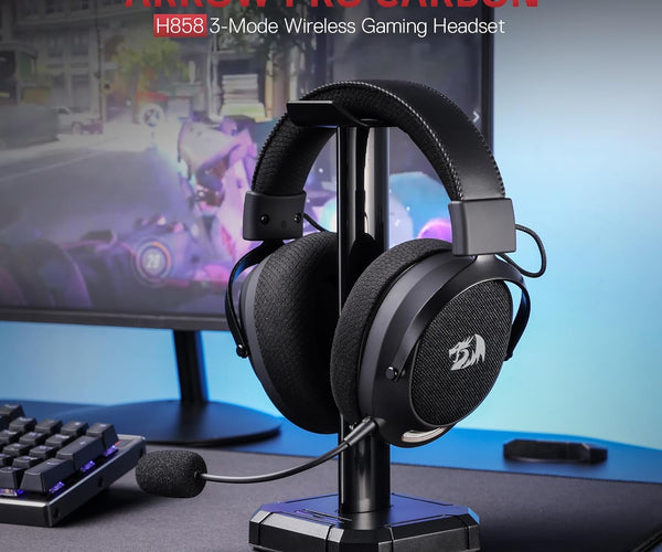 Redragon H858 3-Mode Wireless Gaming Headset, Surround Sound