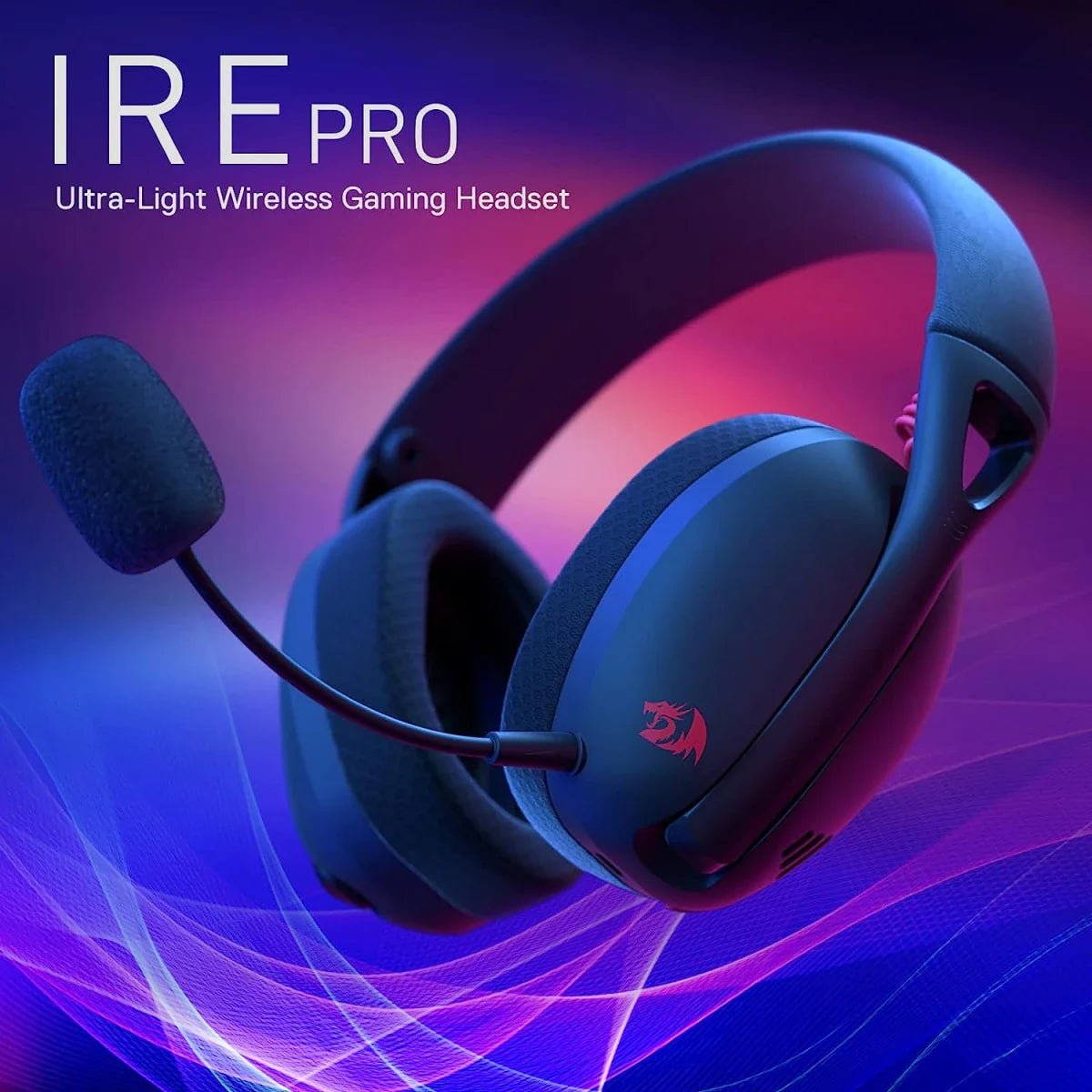 Redragon H848 BT Wireless Gaming Headset - Lightweight - 7.1 Surround Sound