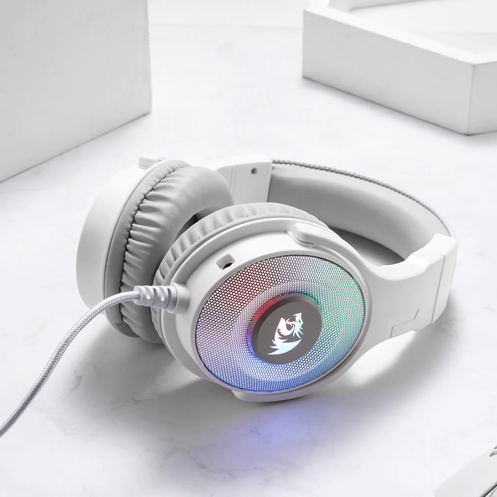 PANDORA H350 White RGB Headset Headset 3.5 25 JOD