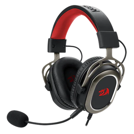 Redragon H730  Wired Gaming Headset - 7.1 Surround Sound - Memory Foam Ear Pads - 50MM Drivers - Detachable Microphone - Multi Platform Headphone - Works with PC/PS4/PS5 Switch