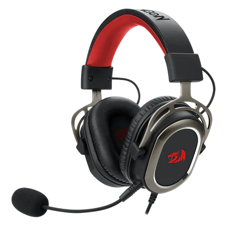 Redragon H730  Wired Gaming Headset - 7.1 Surround Sound - Memory Foam Ear Pads - 50MM Drivers - Detachable Microphone - Multi Platform Headphone - Works with PC/PS4/PS5 Switch