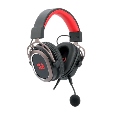 Redragon H730  Wired Gaming Headset - 7.1 Surround Sound - Memory Foam Ear Pads - 50MM Drivers - Detachable Microphone - Multi Platform Headphone - Works with PC/PS4/PS5 Switch