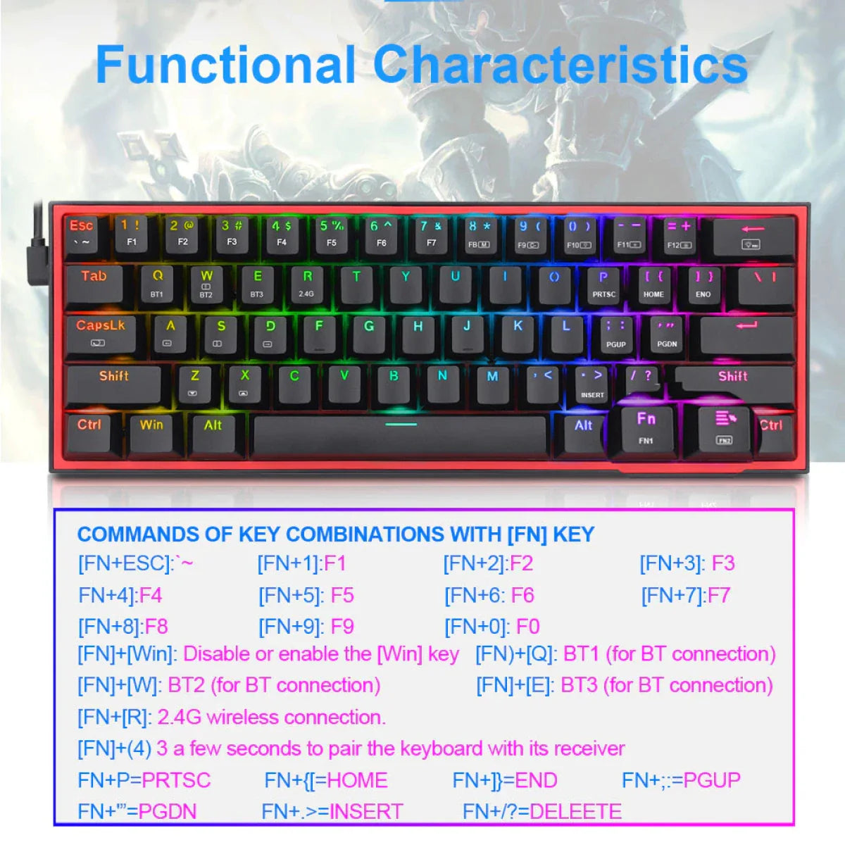 Fizz RGB  K617-RGB Black