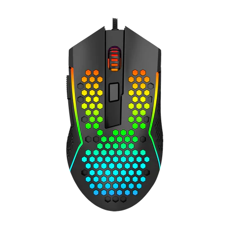 Redragon M987-K Lightweight 55g Honeycomb Gaming Mouse RGB 12000 dpi