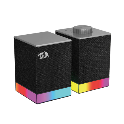 مكبر صوت Redragon GS517 Glyph للألعاب على الكمبيوتر مزود بتقنية Bluetooth و USB