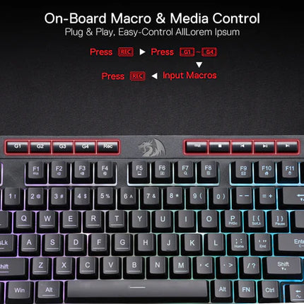 SHIVA K515 Membrane Gaming Keyboard