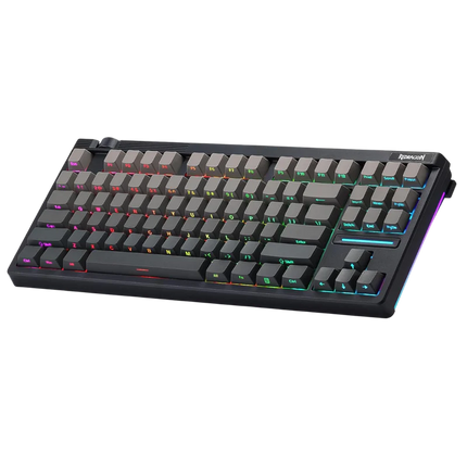 Redragon K729 HE Rapid Trigger Gaming Keyboard, 87 Keys 8K Wired Mechanical Keyboard w/Next-Gen UltraMag 100% POM Silky Magnetic Switch, Dual-Module Floating Patent Structure Design & Knob Control - Redragon Jordan