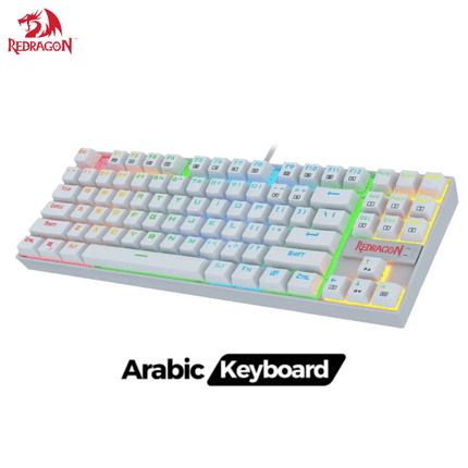 Redragon K552-RGB-2 Wired TKL 75% Mechanical Gaming Keyboard | AR