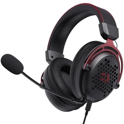 Redragon H386 Diomedes USB Gaming Headset – 7.1 Surround Sound (Black)