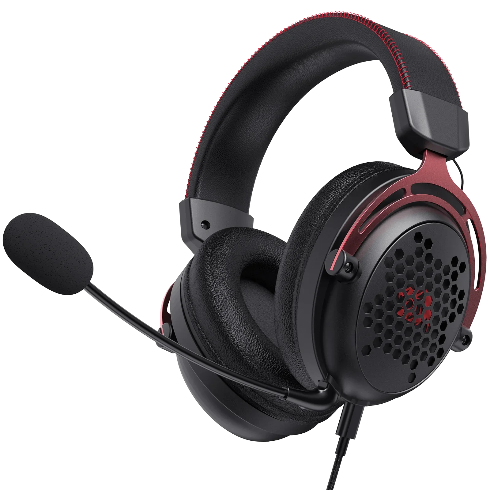 Redragon H386 Diomedes USB Gaming Headset – 7.1 Surround Sound (Black)