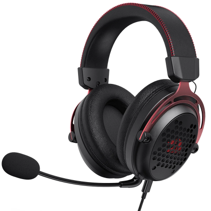 Redragon H386 Diomedes USB Gaming Headset – 7.1 Surround Sound (Black)