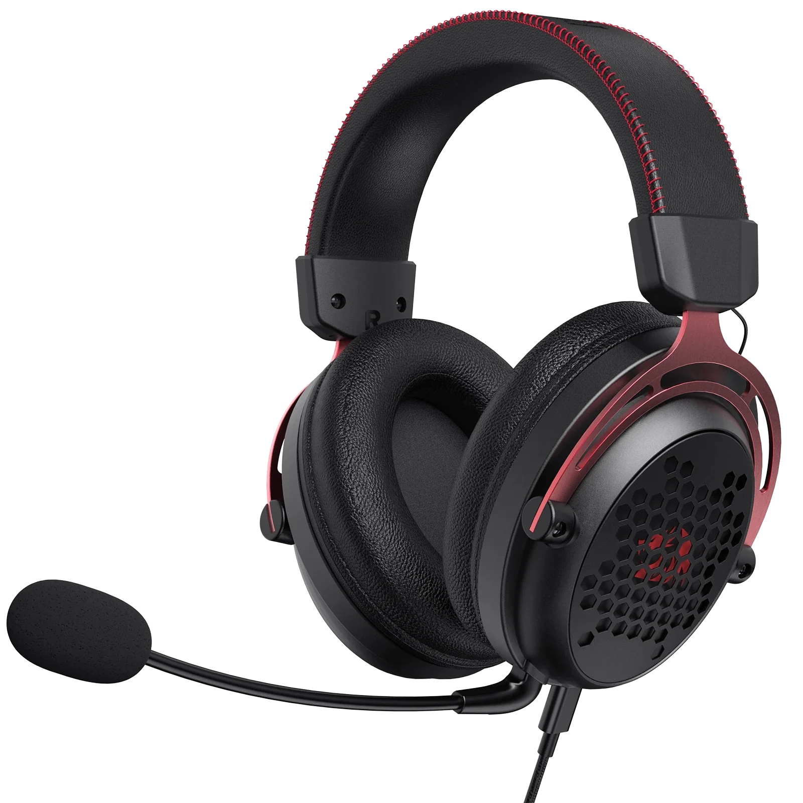 Redragon H386 Diomedes USB Gaming Headset – 7.1 Surround Sound (Black)