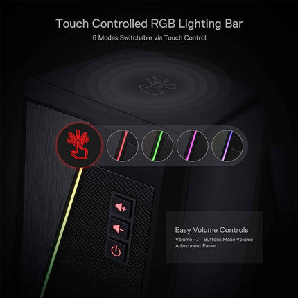 Redragon ANVIL GS520 RGB Desktop Speakers Audio 17 JOD