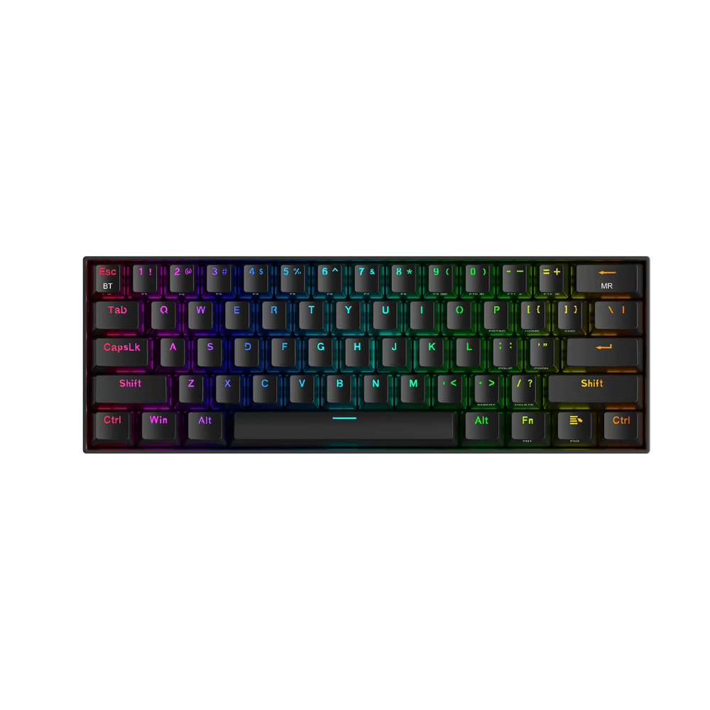 Redragon K530 Pro Draconic 60% Bluetooth/2.4Ghz/Wired - Brown Switch Keyboard