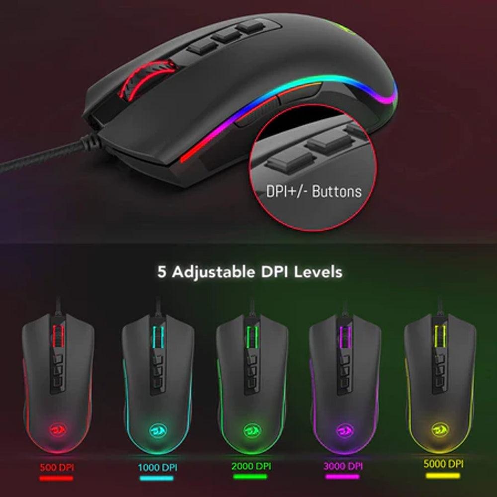 Redragon M711 Cobra Gaming Mouse Mouse 15 JOD