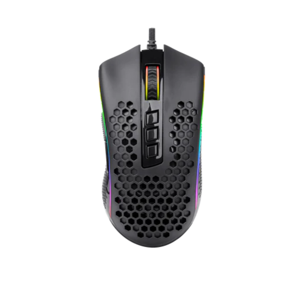 Redragon M808 Storm Lightweight RGB Gaming Mouse 85g Ultralight Honeycomb Shell