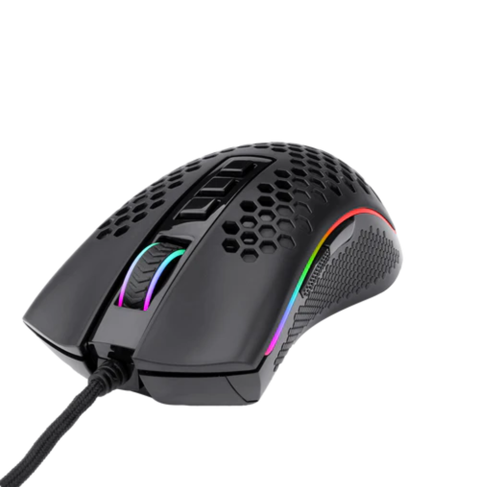 Redragon M808 Storm Lightweight RGB Gaming Mouse 85g Ultralight Honeycomb Shell